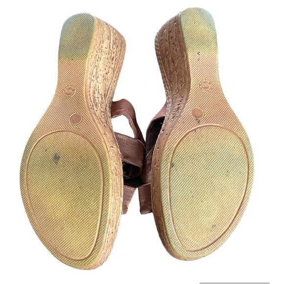 Italian Shoemakers Wedges Size 8 Made in Italy - Picture 4 of 4